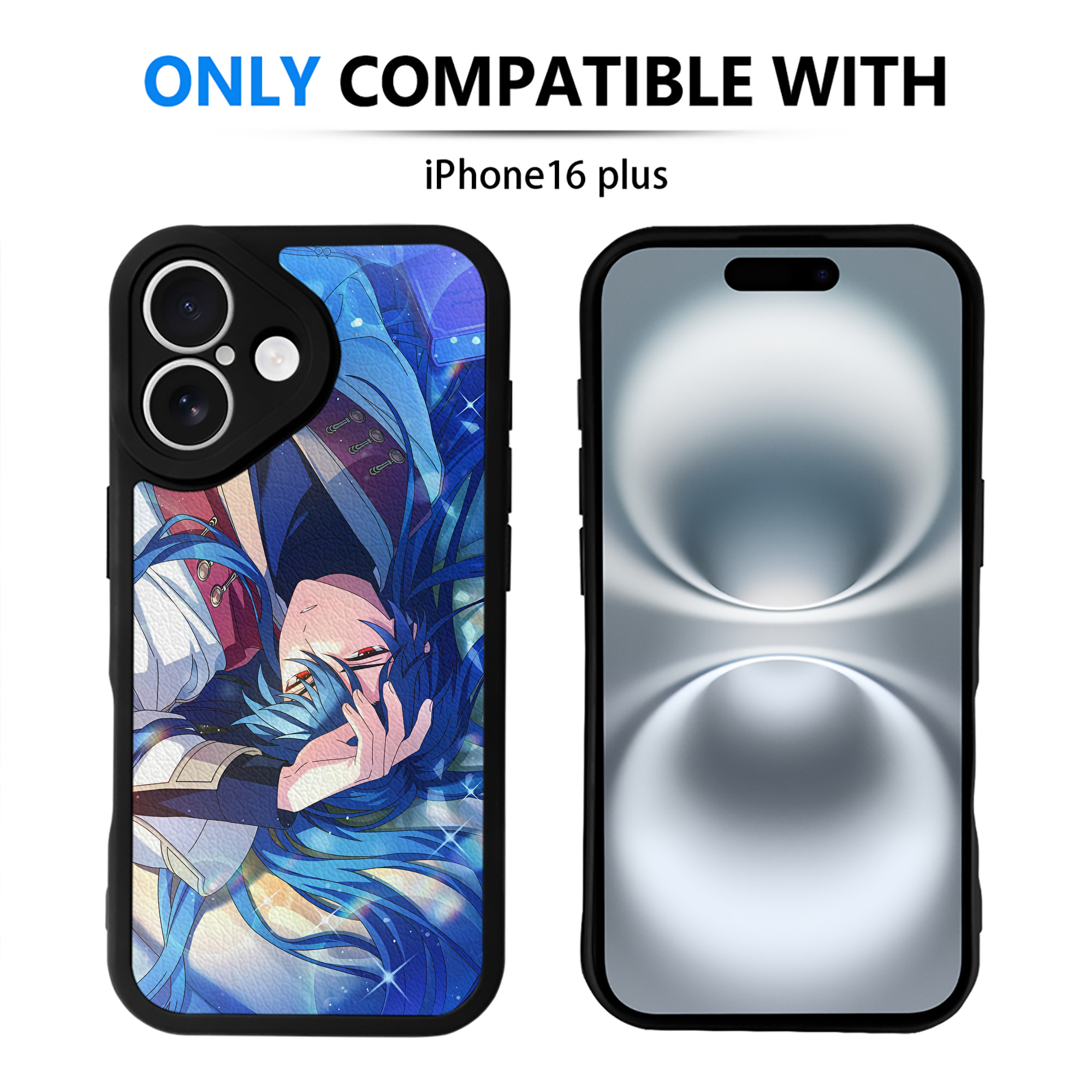 （画像用） 刀剣乱舞 Touken Ranbu 【iPhone 16シリーズ対応】シリコンスマホケース（レザー調） 材質：シリコン